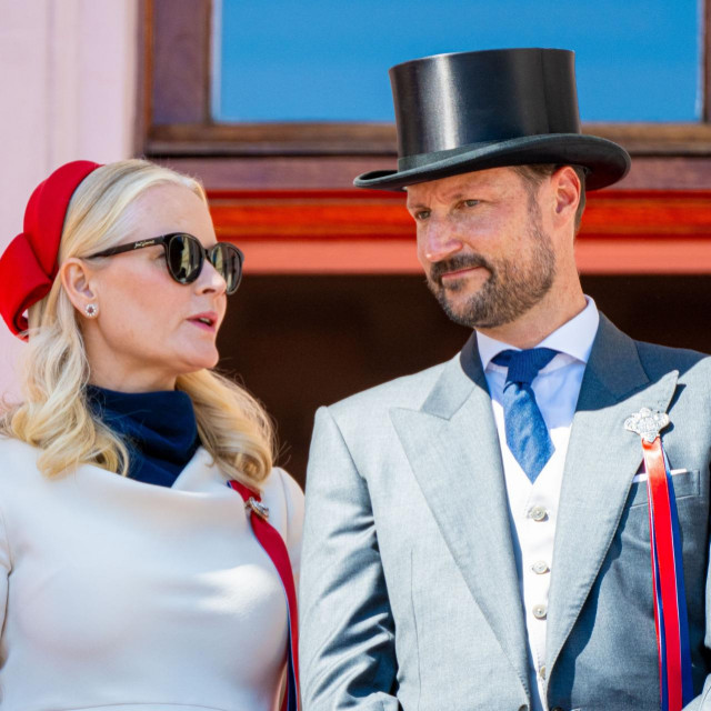 Princ Haakon i princeza Mette-Marit u Oslu prošlog svibnja