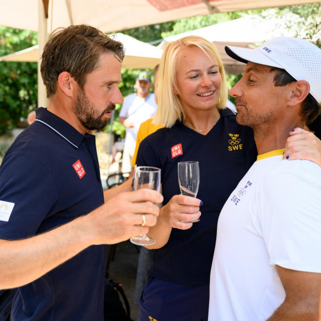 Anton Dahlberg, Lovisa Karlsson i Igor Marenić