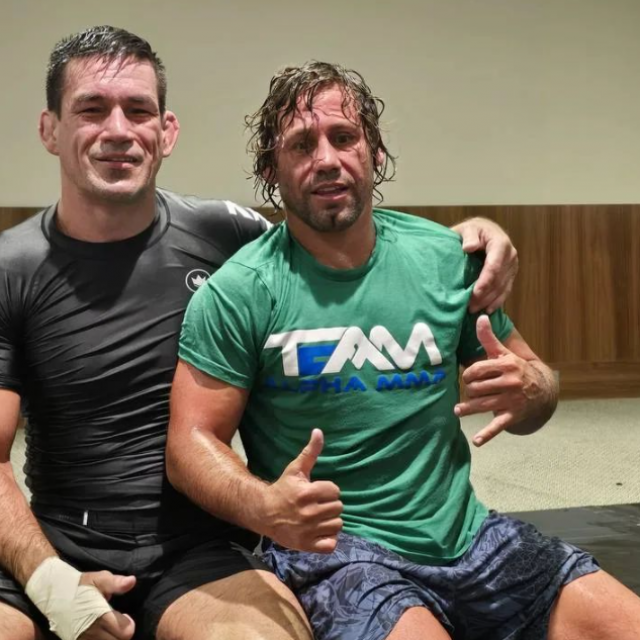 Demian Maia (lijevo) i Uriah Faber (desno)