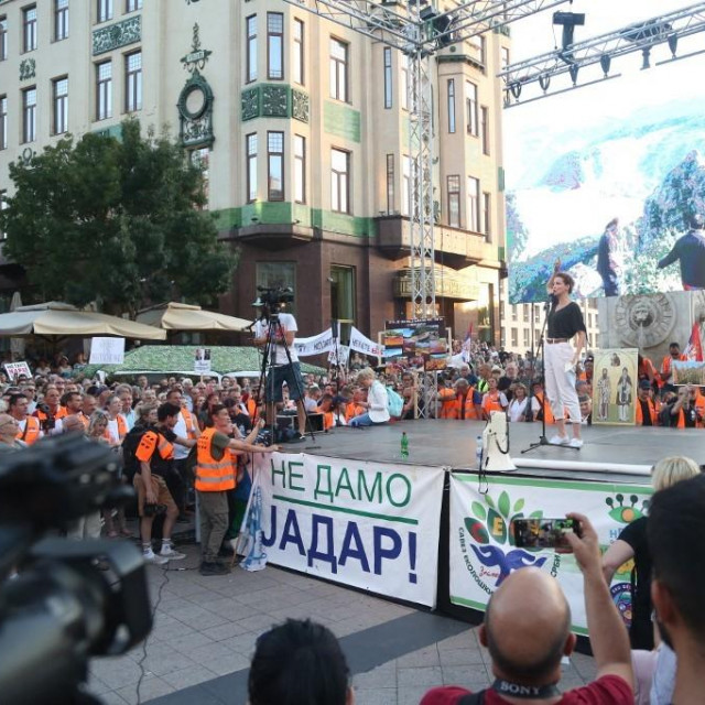 Ekološke udruge okupljene pod sloganom ‘Ne damo Jadar!‘