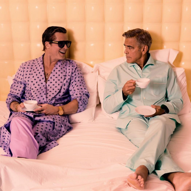 Brad Pitt i George Clooney