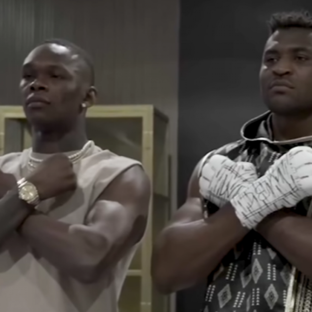 Israel Adesanya i Francis Ngannou