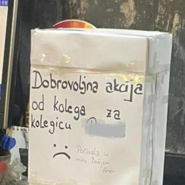 Dobrovoljna akcija za stradalu kolegicu