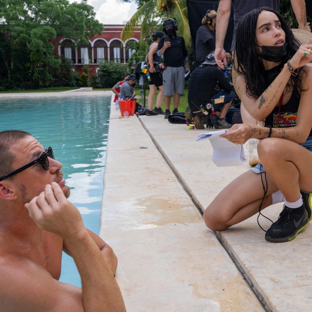 Channing Tatum i Zoe Kravitz na setu ”Trepni dvaput”