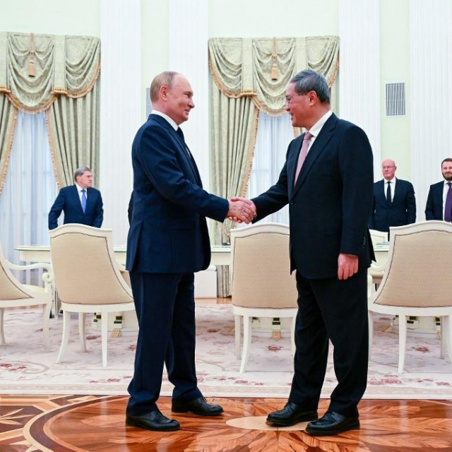 Vladimir Putin i Li Qiang