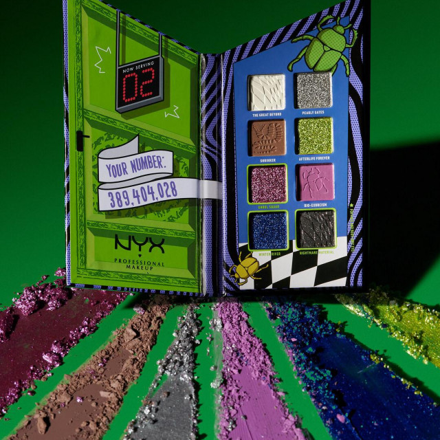 „Beetlejuice Color for the Recently Deceased” paleta sjenila 