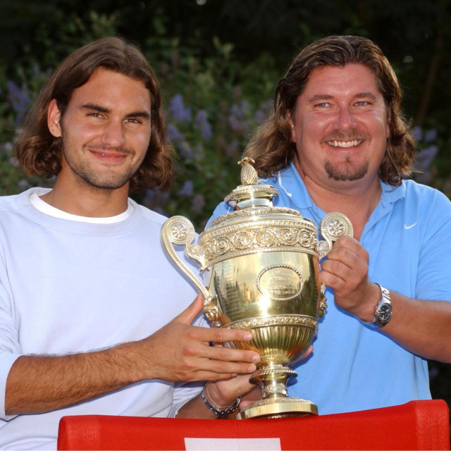 Roger Federer i Peter Lundgren