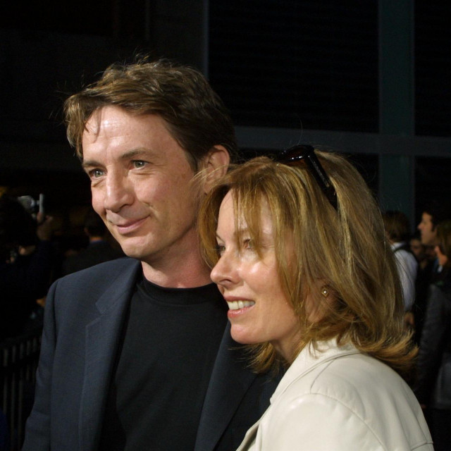 Martin Short i Nancy Dolman na premijeri filma ”Moje debelo grčko vjenčanje” 2002.