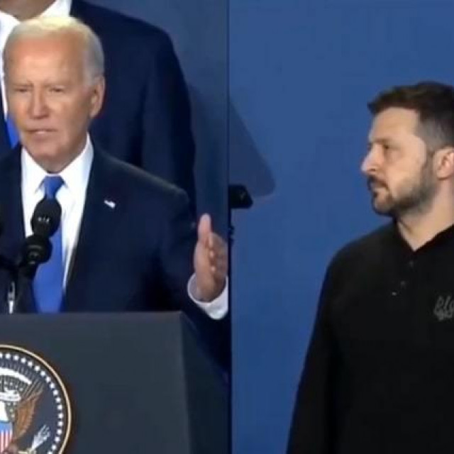 Joe Biden i Volodimir Zelenski