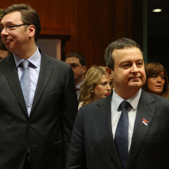 Aleksandar Vučić i Ivica Dačić