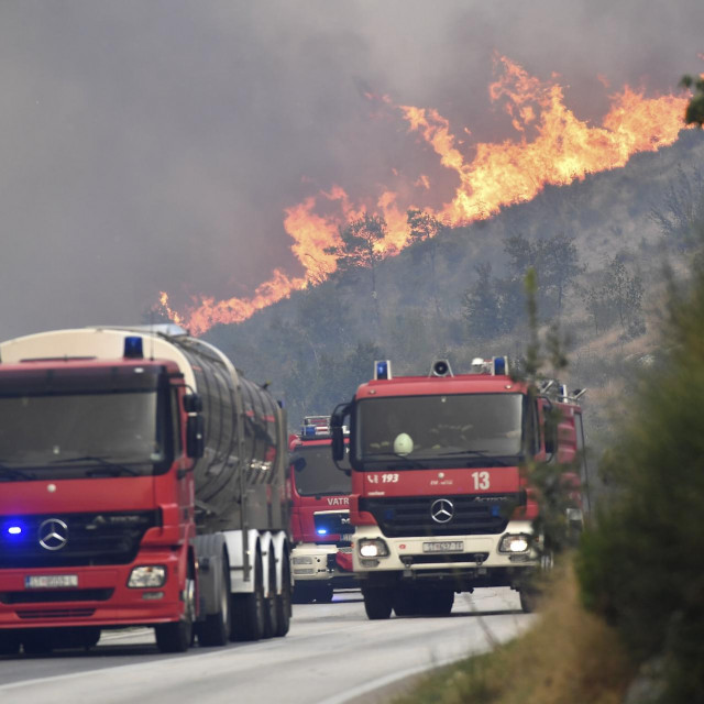 Požar u Žrnovnici