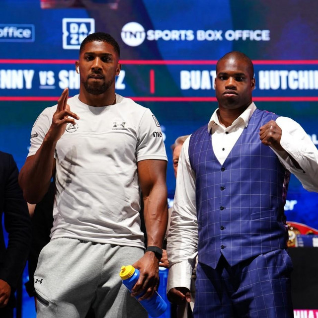 Anthony Joshua i Daniel Dubois