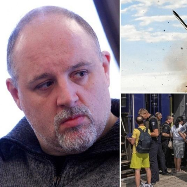 Vojni analitičar Igor Tabak; Ukrajinska odvojena mehanizirana brigada ”Marko Brezučko” kod Pokrovska ispaljuje rakete (gore); evakuacija civila iz Pokrovska (dolje)