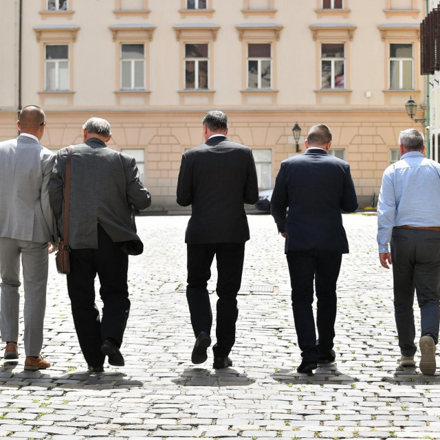 Hrvoje Zekanović, Veselko Gabričević, Mirko Budiša, Dario Hrebak, Predrag Štromar