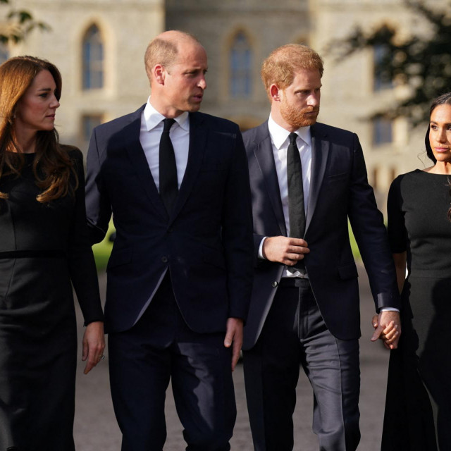 Catherine, William, Harry i Meghan