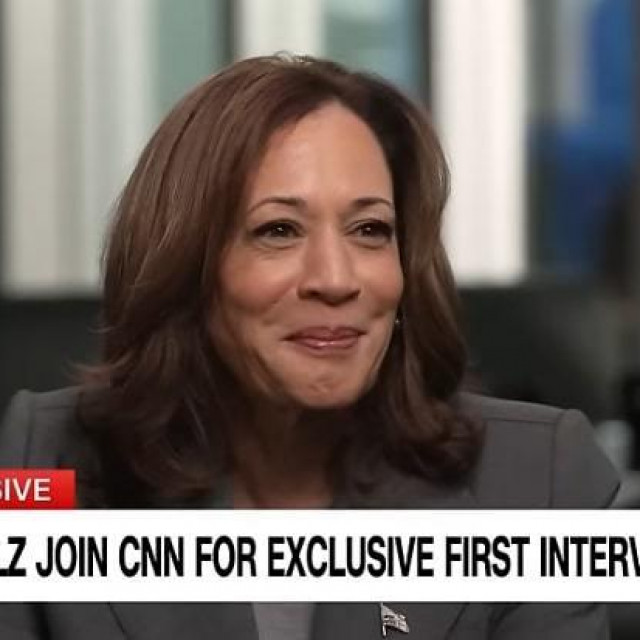 Kamala Harris u razgovoru za CNN