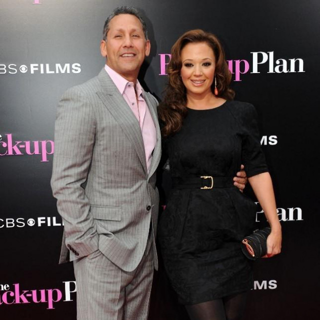 Leah Remini i Angelo Pagan