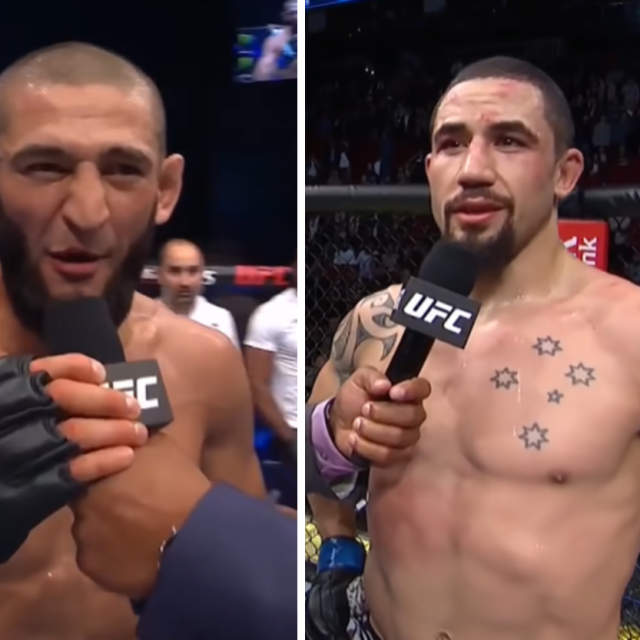 Khamzat Chimaev i Robert Whittaker