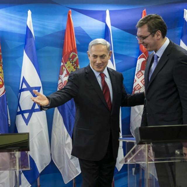 Benjamin Netanyahu i Aleksandar Vučić