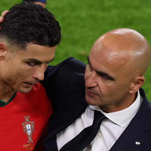 Cristiano Ronaldo i Roberto Martínez