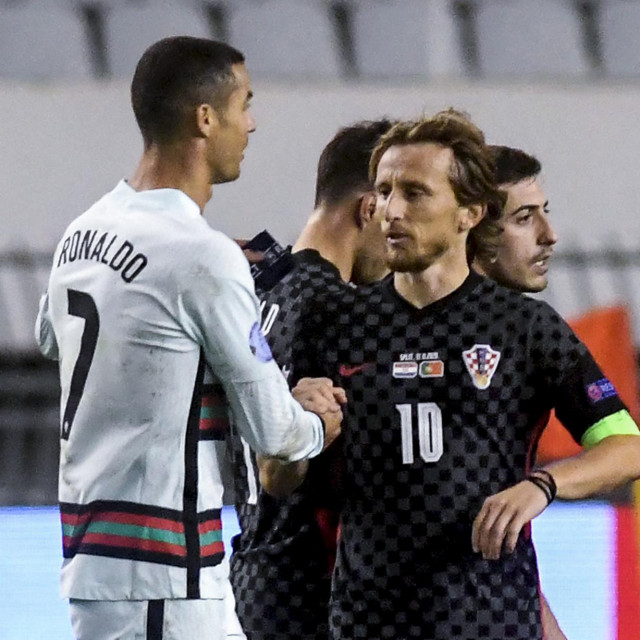 Cristiano Ronaldo i Luka Modrić