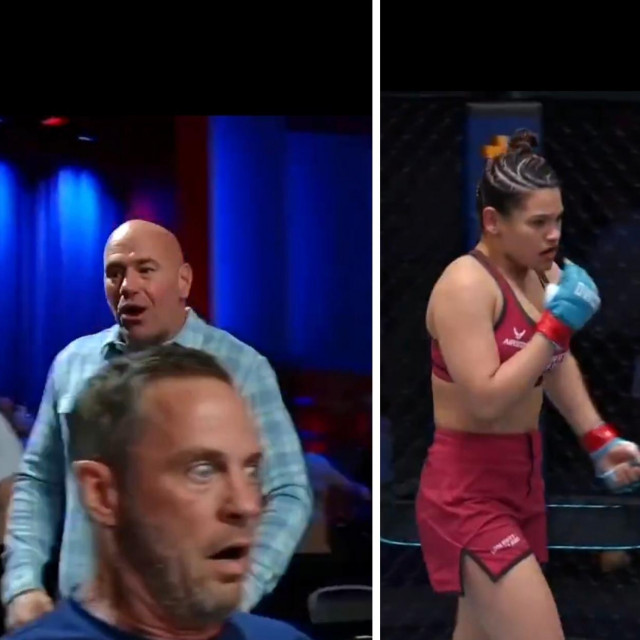 Dana White, Mick Maynard i Yuneisy Duben