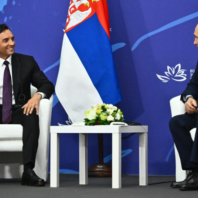 Aleksandar Vulin i Vladimir Putin