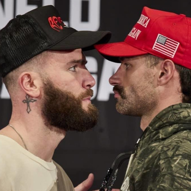 Caleb Plant (lijevo) vs. Trevor McCumby (desno)