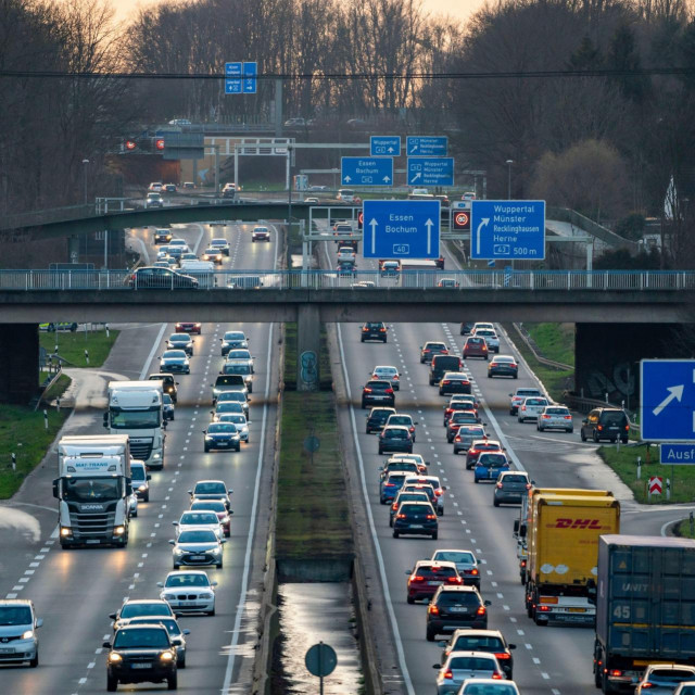 Autobahn A40, ilustracija