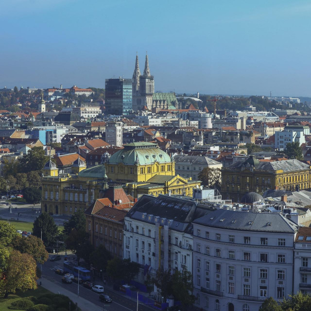 Panorama Zagreba, ilustrativna fotografija