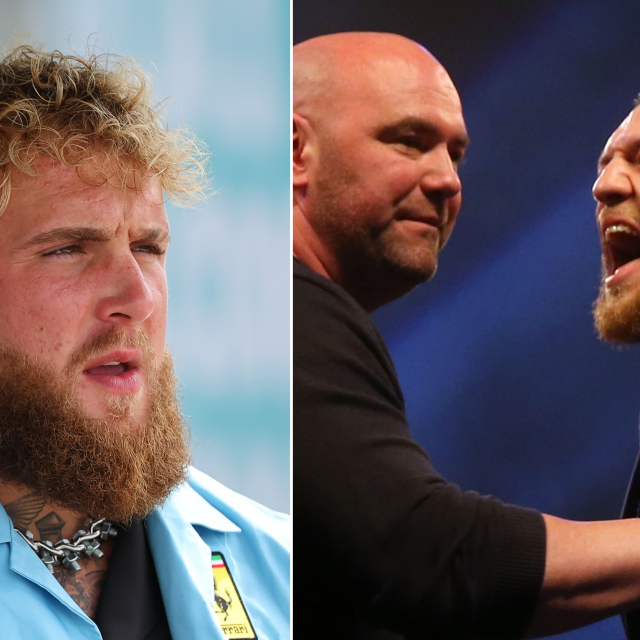 Jake Paul, Dana White i Conor McGregor