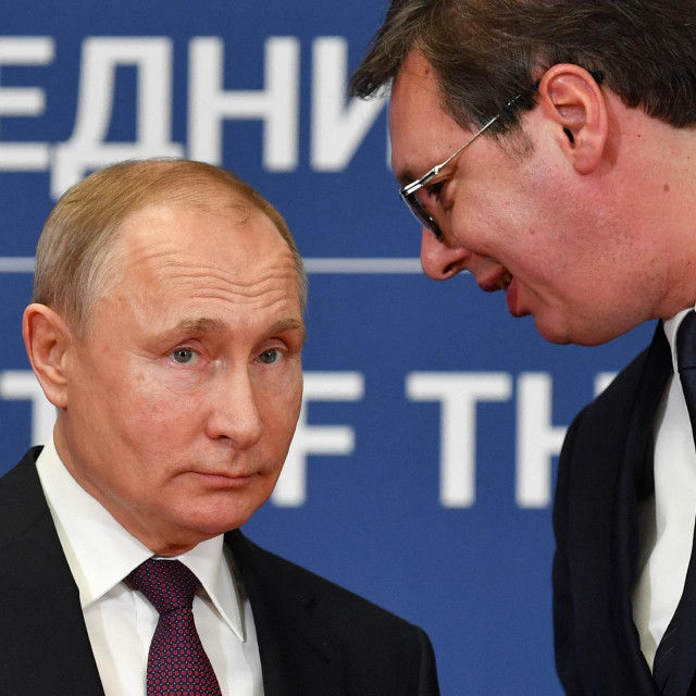 Vladimir Putin i Aleksandar Vučić