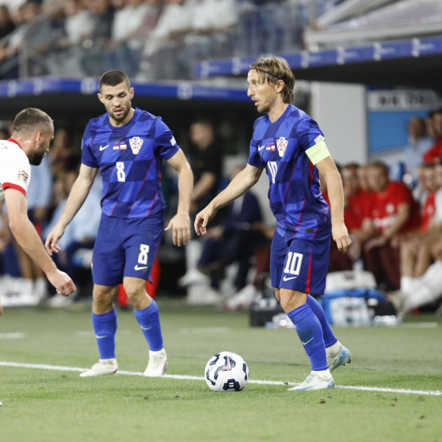 Mateo Kovačić i Luka Modrić