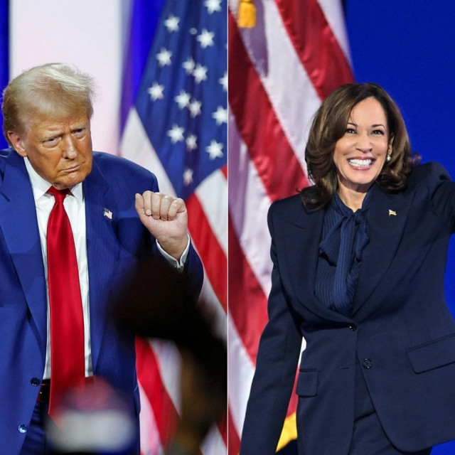 Donald Trump i Kamala Harris