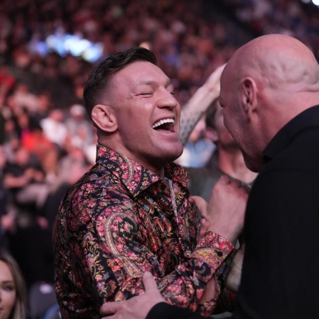 Conor McGregor i Dana White