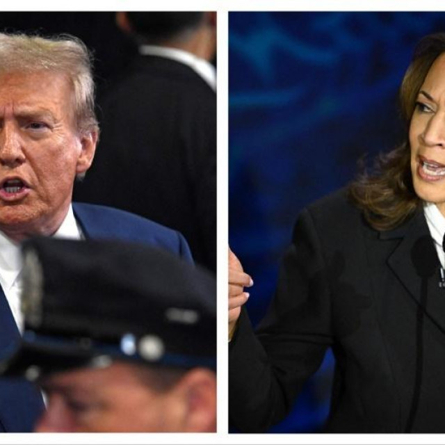 Donald Trump, Kamala Harris