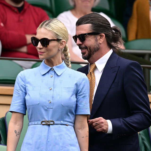 Dave Grohl i Jordyn Blum u Wimbledonu