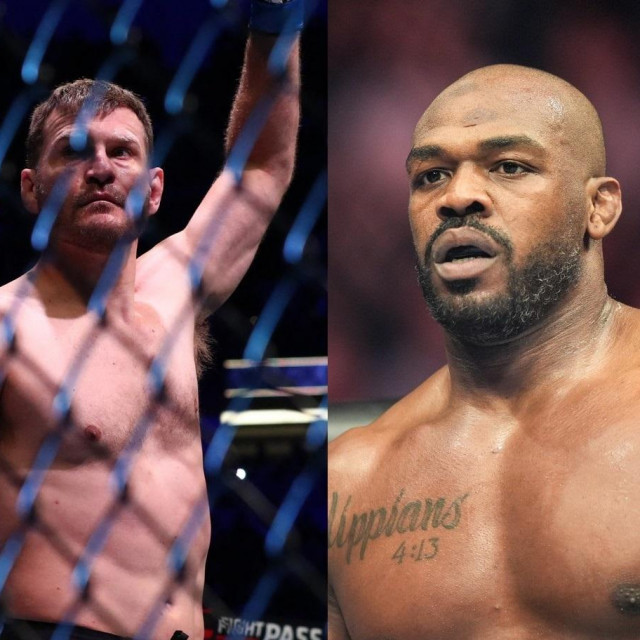 Stipe Miočić i Jon Jones