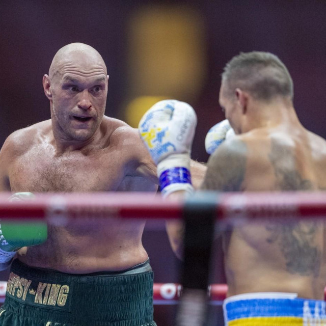 Oleksandr Usyk i Tyson Fury 