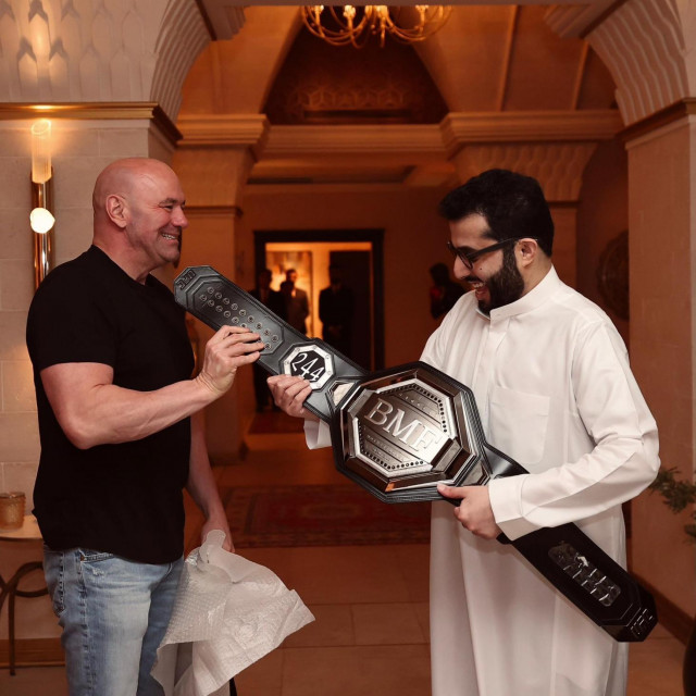 Dana White i Turki Alalshikh