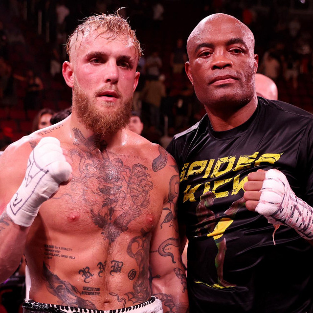  Jake Paul i Anderson Silva 