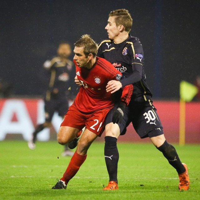 Arhiva: Dinamo - Bayern, Phillip Lahm i Marko Rog