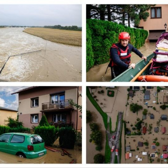 Poplave u Poljskoj, oluja Boris