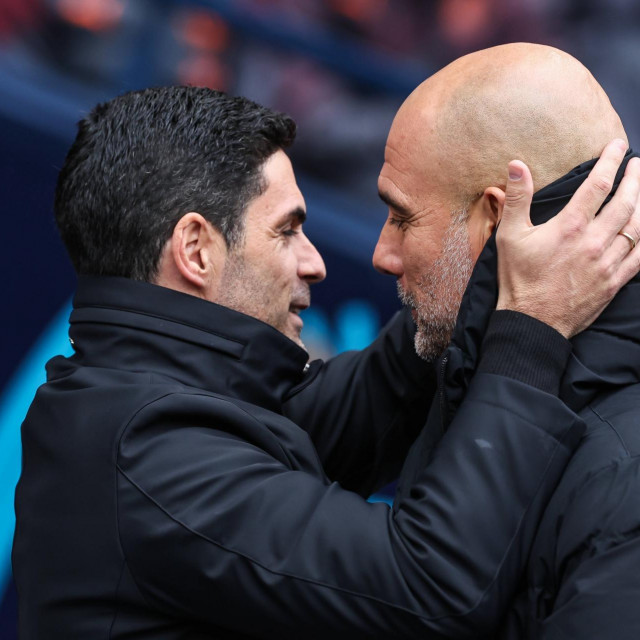 Mikel Arteta i Pep Guardiola u nedjelju će biti na suprotnim stranama