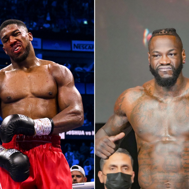 Anthony Joshua i Deontay Wilder