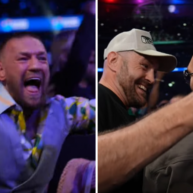 Conor McGregor (lijevo) | Tyson Fury i Oleksandr Usyk (desno)