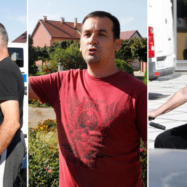 Intervencija policajaca, Davor Grgić, prolaznik pokazuje srednji prst medijima