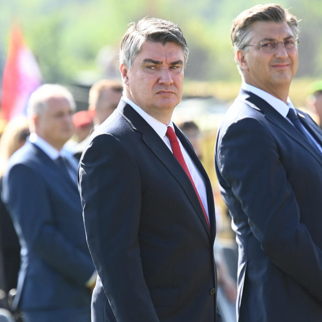 Zoran Milanović i Andrej Plenković