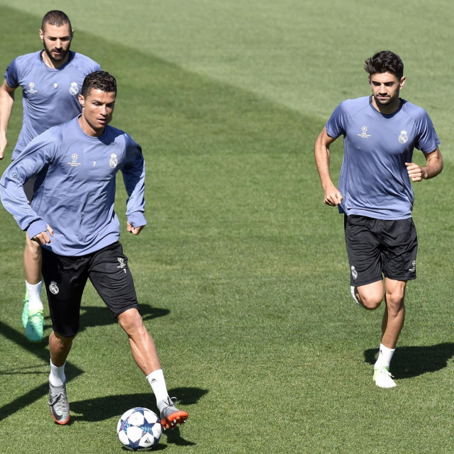 Cristiano Ronaldo i Enzo Zidane