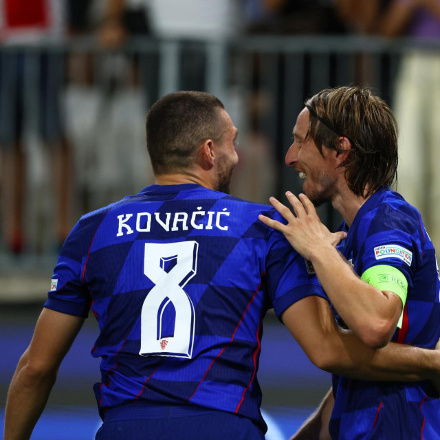 Mateo Kovačić i Luka Modrić